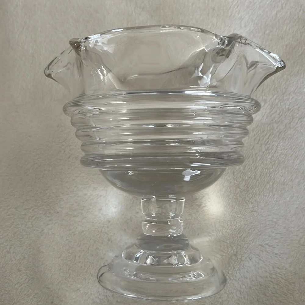 Pair Partylite sundae pillar candle holders. - Picture 3 of 4